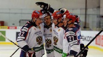В матче Евротура российские хоккеисты одержали победу над шведами