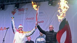 Эстафета Олимпийского огня прошла в Ульяновской области